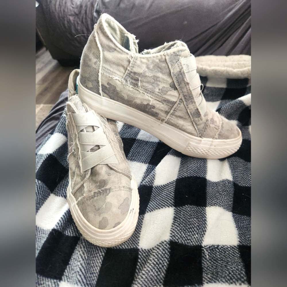 Blowfish Camouflage High-Top Sneakers